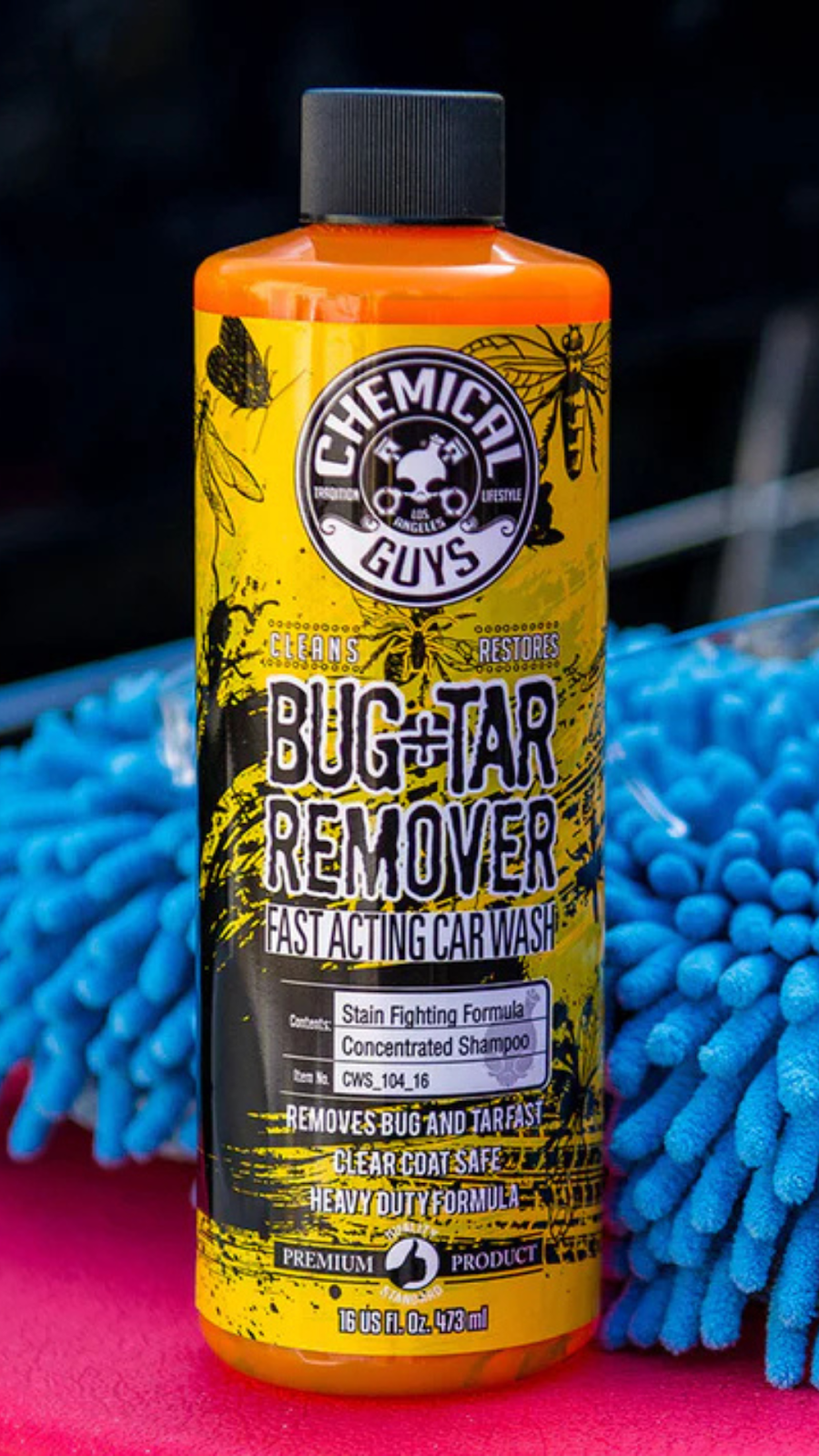 Bug + Tar Remover by Chemical Guys.