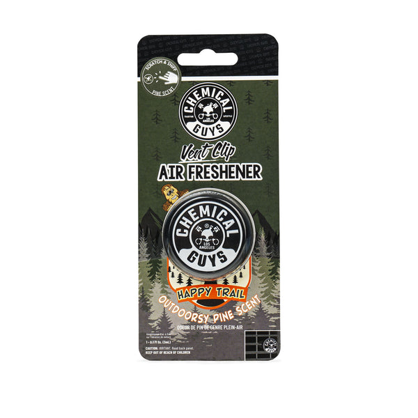 Happy Trail Outdoorsy Pine Vent Clip Air Freshener | Chemical Guys