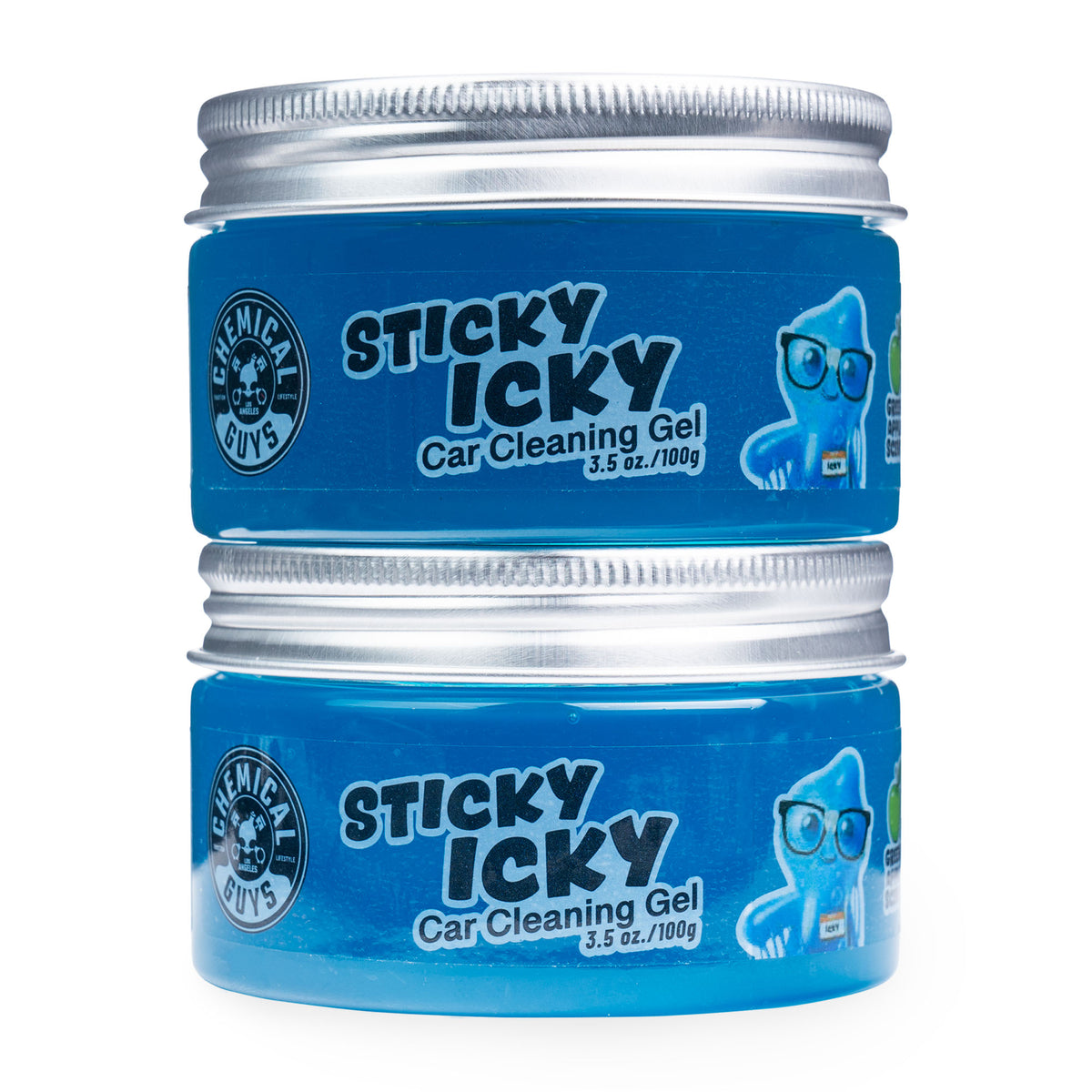 Sticky Clean Sticky Icky Car Cleaning Gel 2-Pack | Chemical Guys
