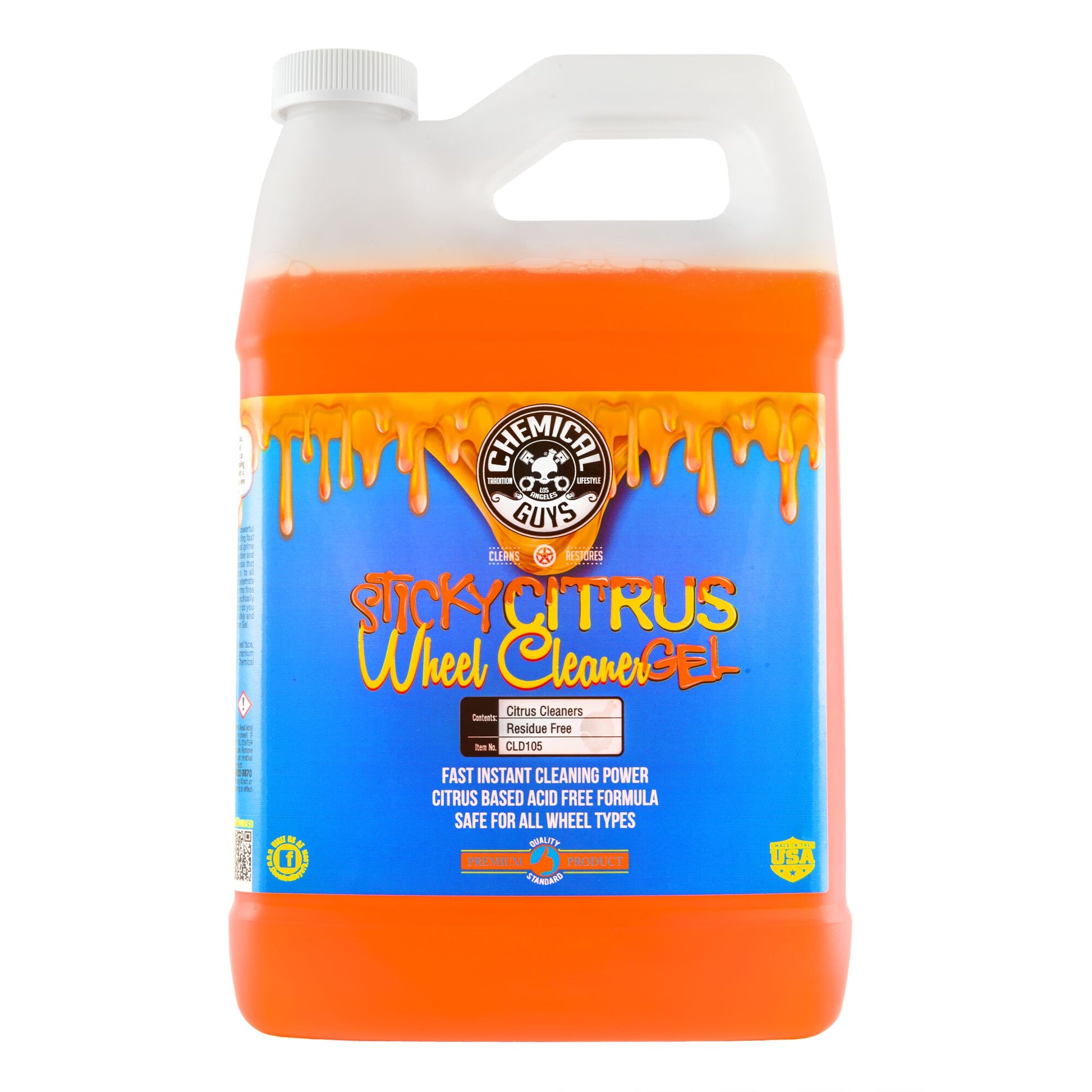 Sticky Citrus Wheel Cleaner Gel Chemical Guys