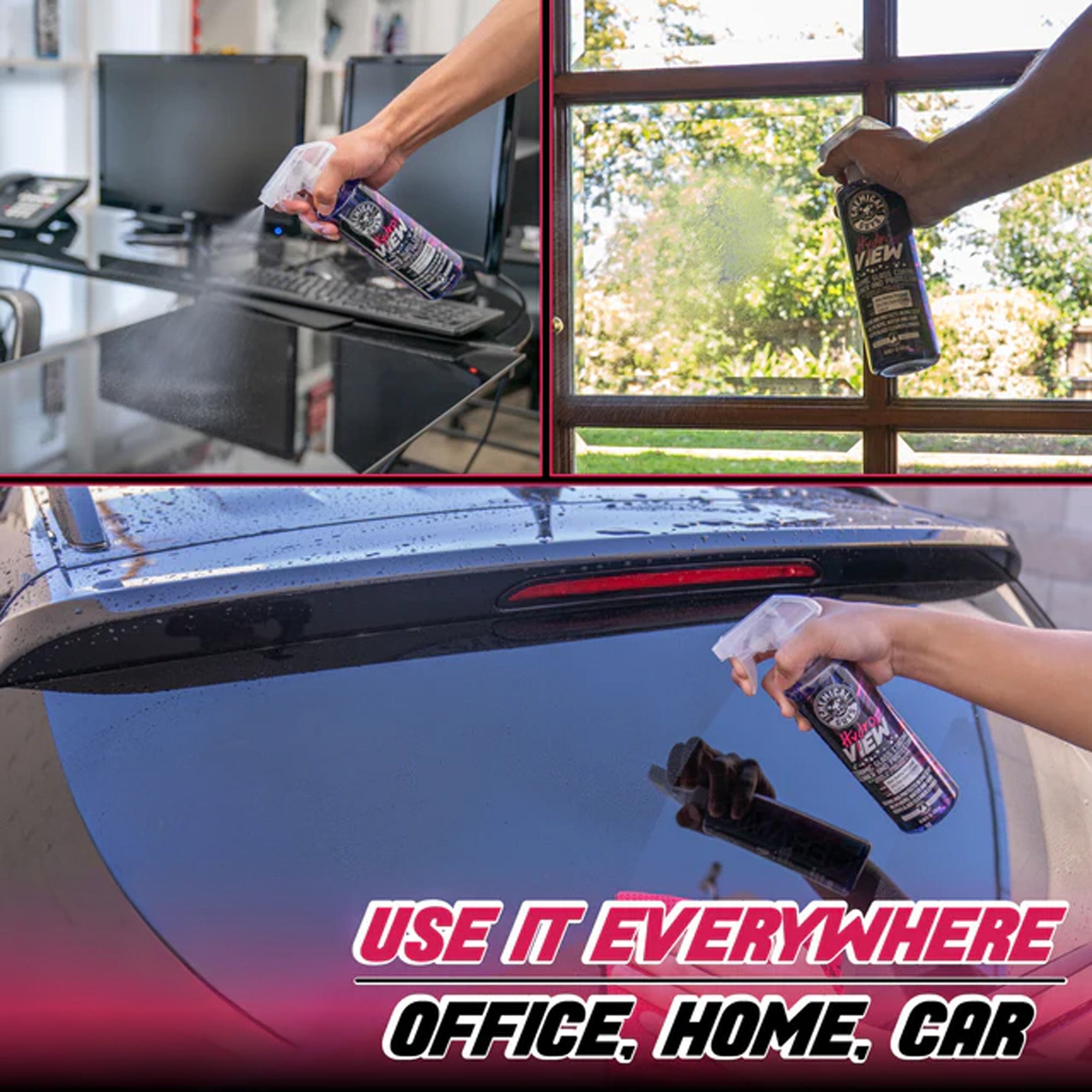 HydroView Ceramic Glass Cleaner & Coating | Chemical Guys