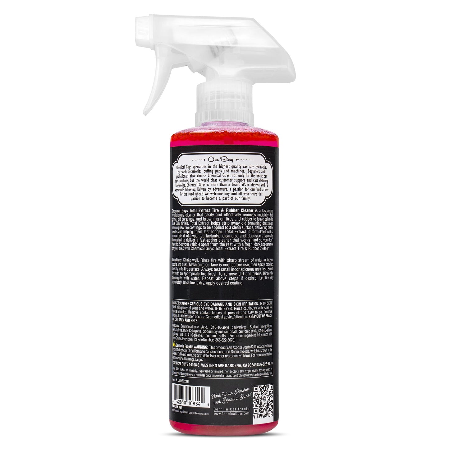 Total Extract Tire & Rubber Cleaner
