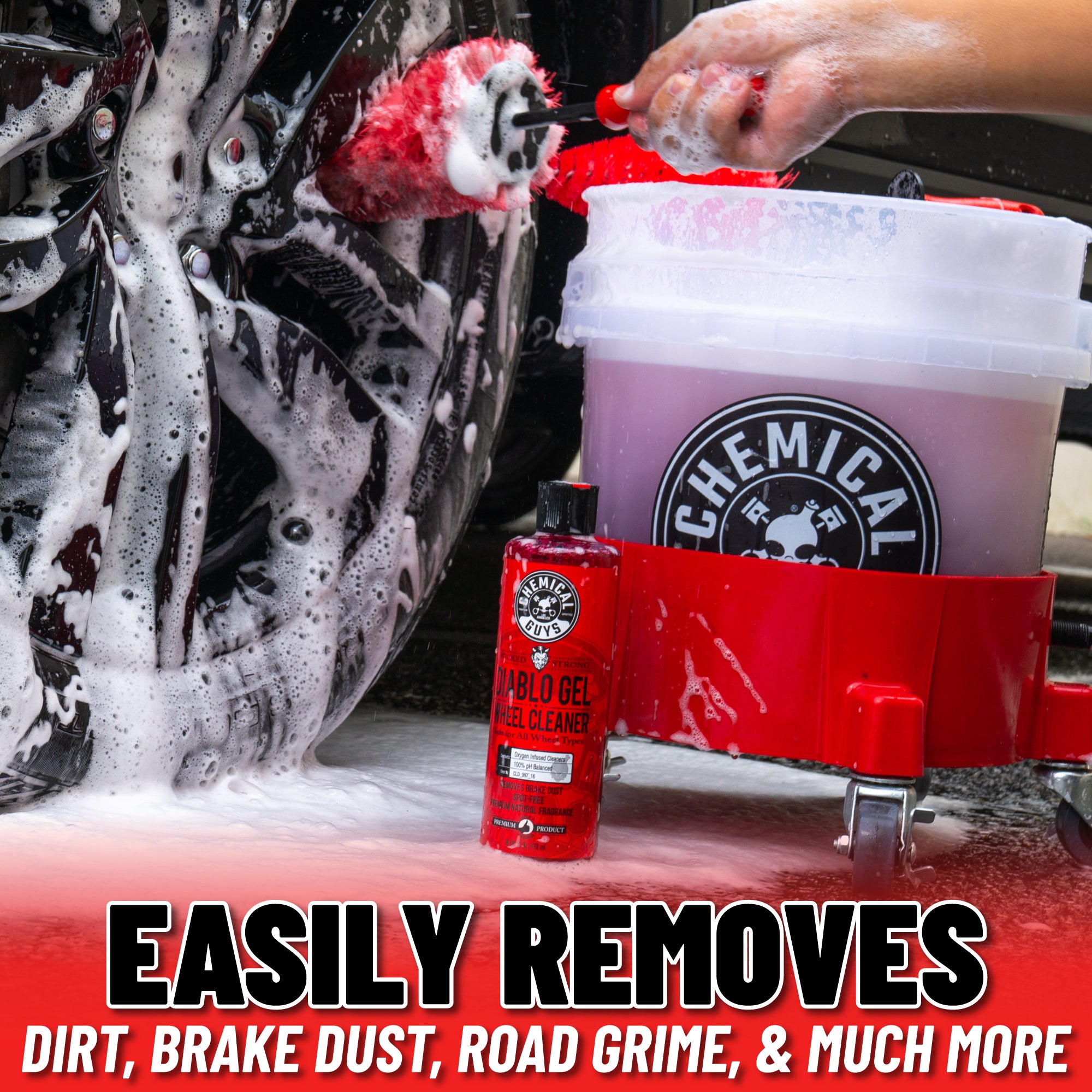 Diablo Oxygen Infused Foam Wheel and Rim Cleaner | Chemical Guys
