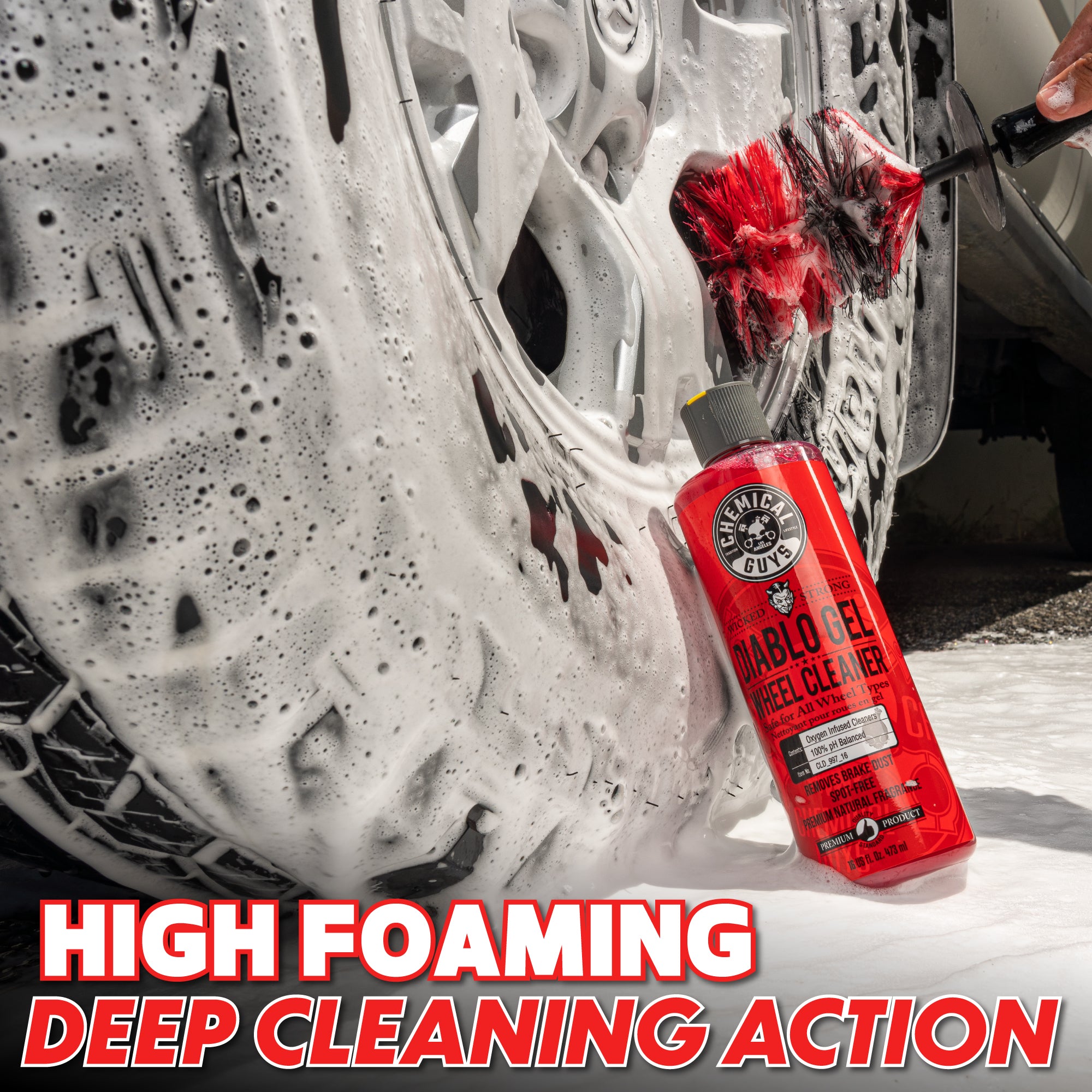 Diablo Oxygen Infused Foam Wheel and Rim Cleaner | Chemical Guys
