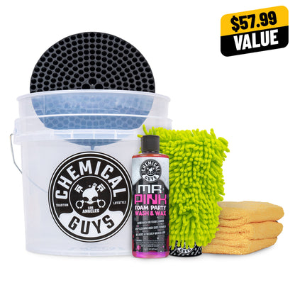 Mr. Pink Foam Party Car Wash Starter Kit