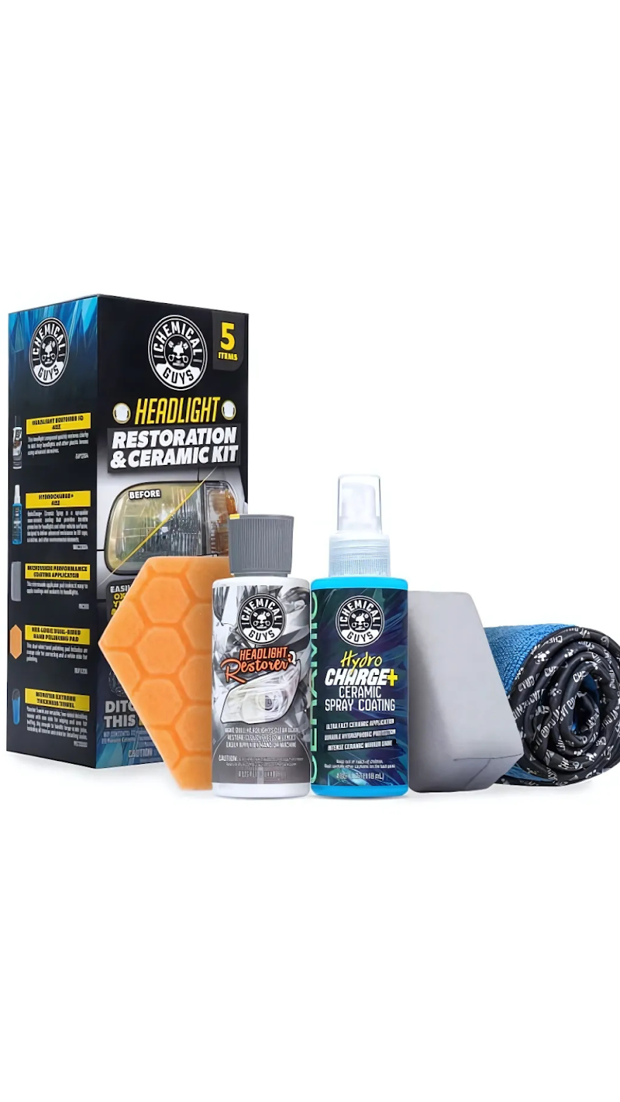 Chemical Guys Has The Best Headlight Restoration Kit