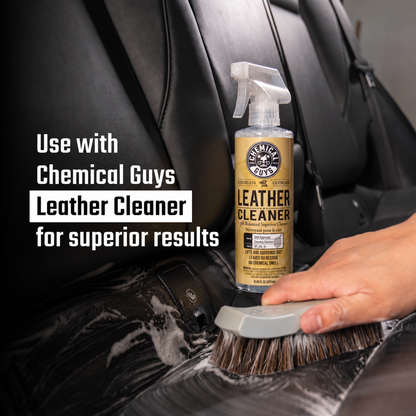 Long Bristle Horse Hair Leather Cleaning Brush