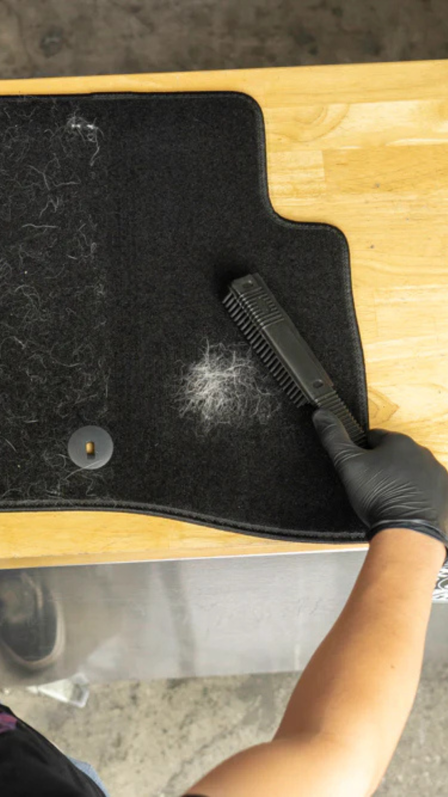 Dog hair remover for cars by Chemical Guys