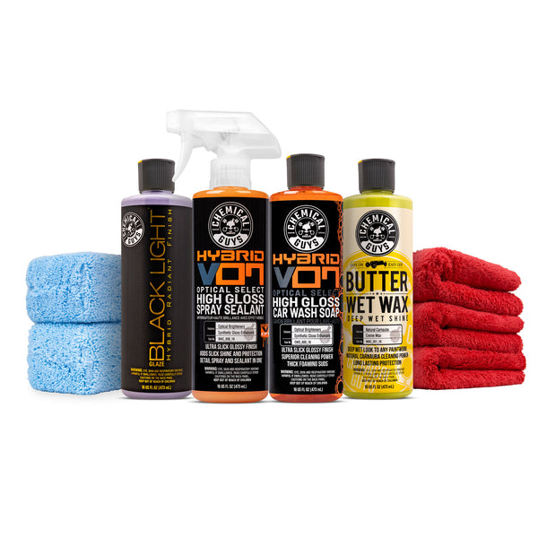 Black Car Care Kit Chemical Guys
