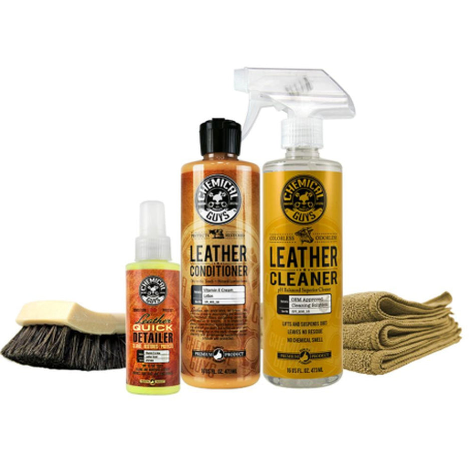 Long Bristle Horse Hair Leather Cleaning Brush Chemical Guys