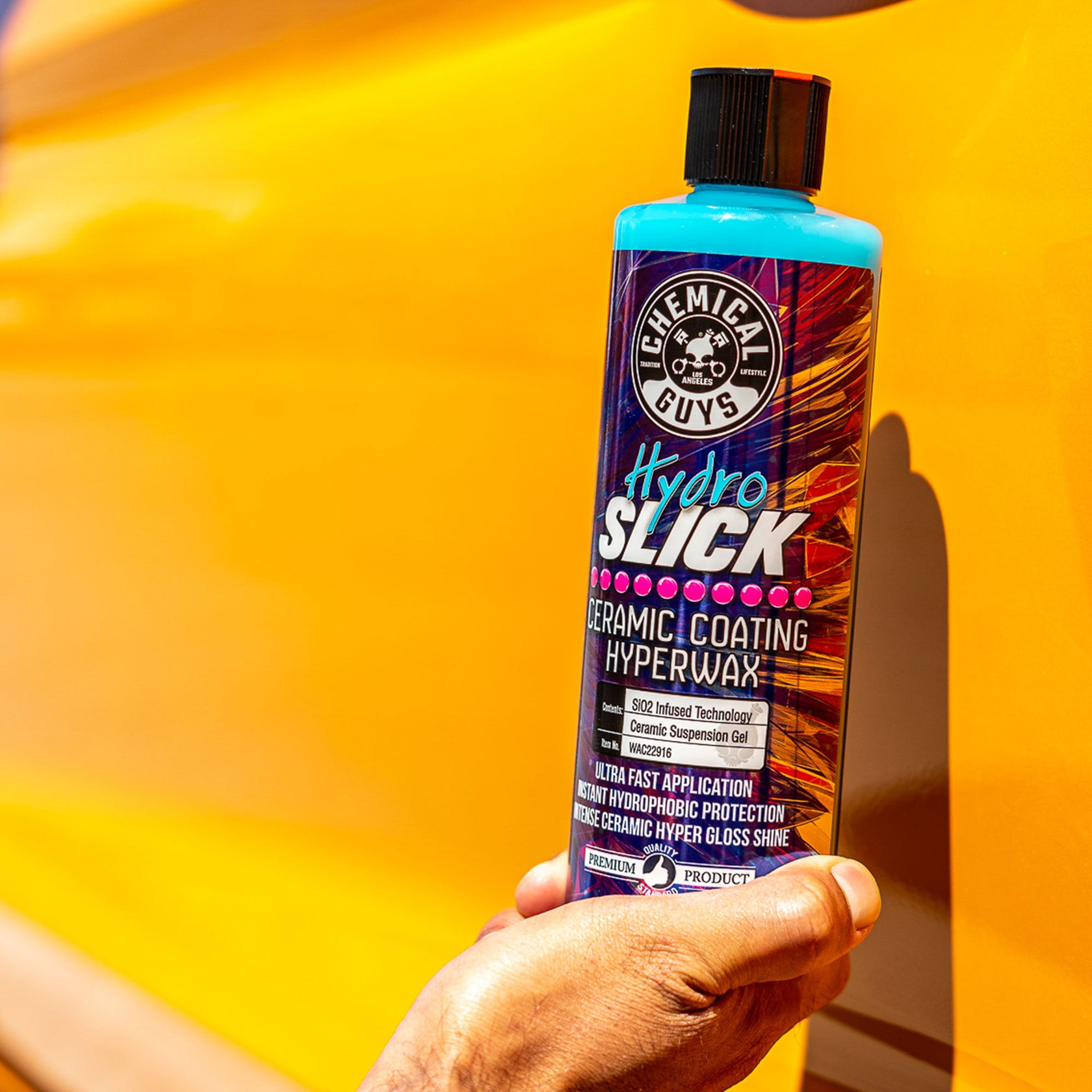 HydroSlick Intense Gloss SiO2 Ceramic Coating Hyper Wax Chemical Guys
