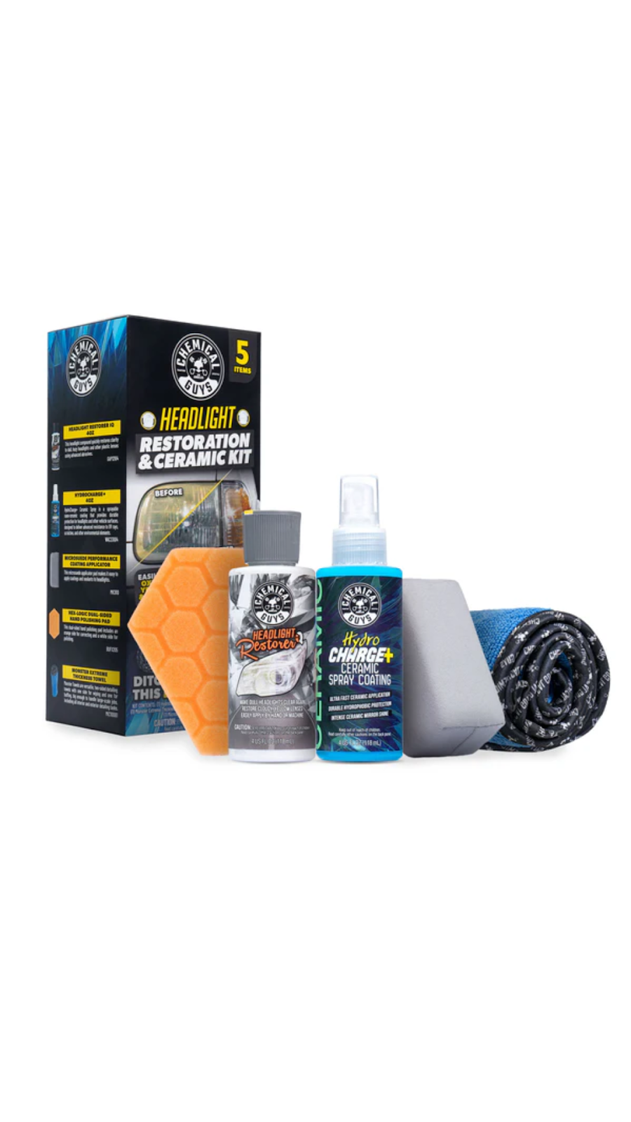 Kit de restauración de faros y cerámica