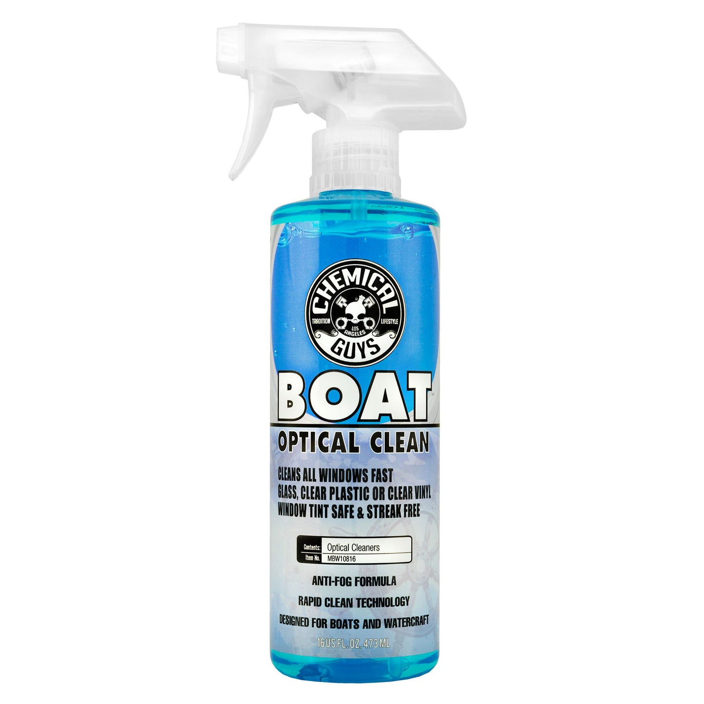 Marine and Boat Optical Clean Glass Cleaner