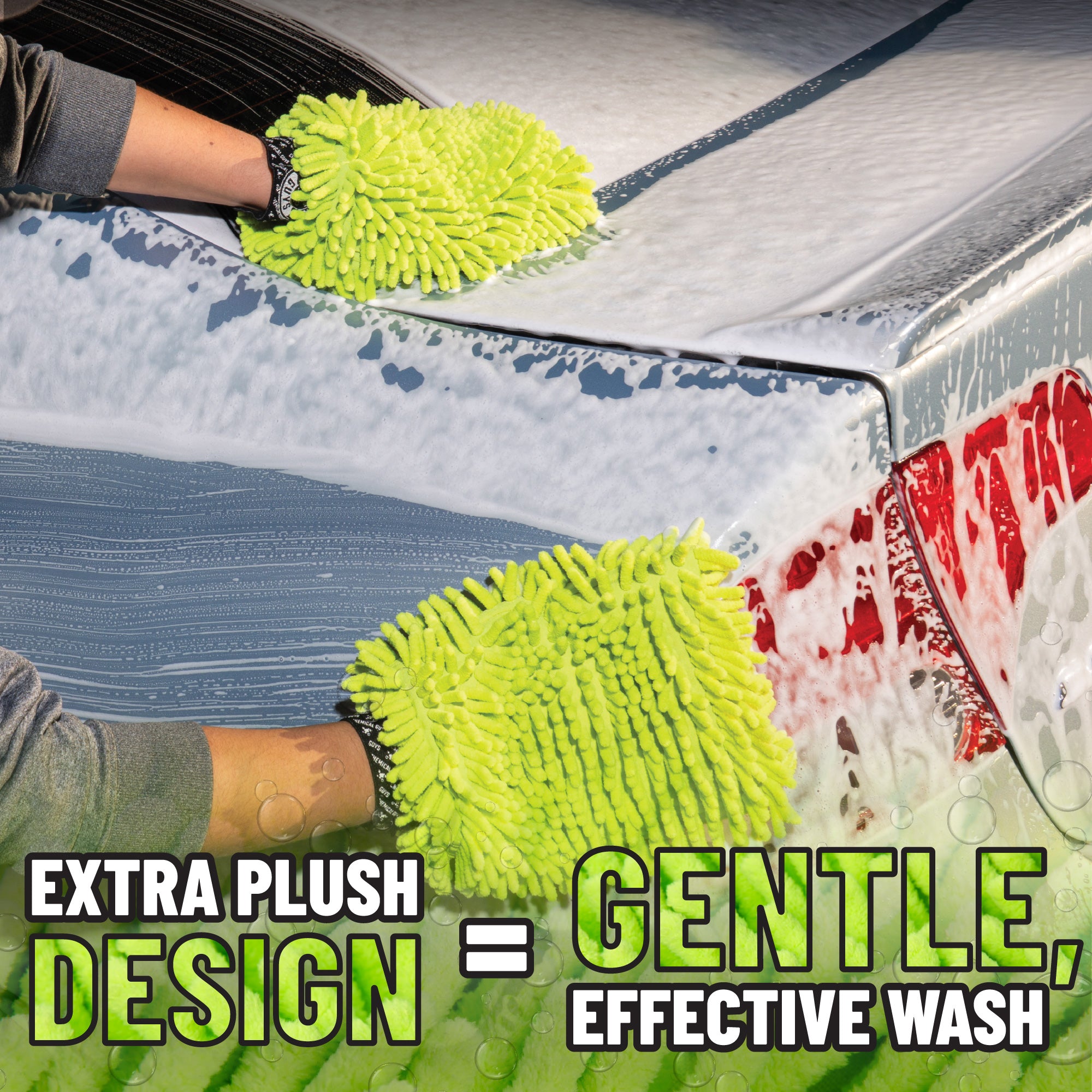 Chenille Wash Mitt (2-Pack) | Chemical Guys