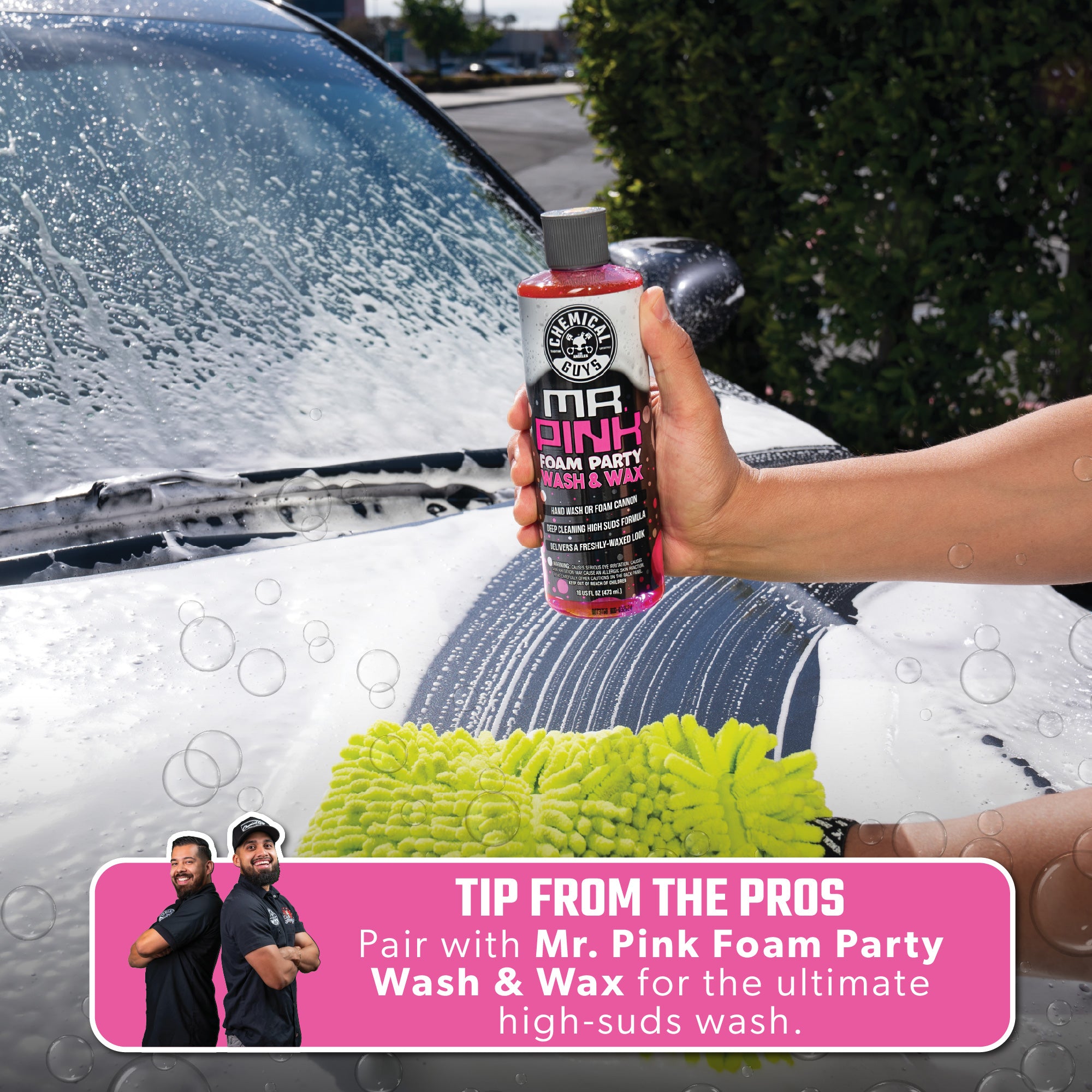 Chenille Wash Mitt (2-Pack) | Chemical Guys