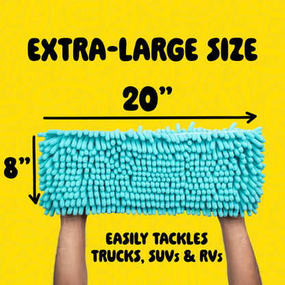 Big Noodle Grip & Glide Two Handed Wash Mitt