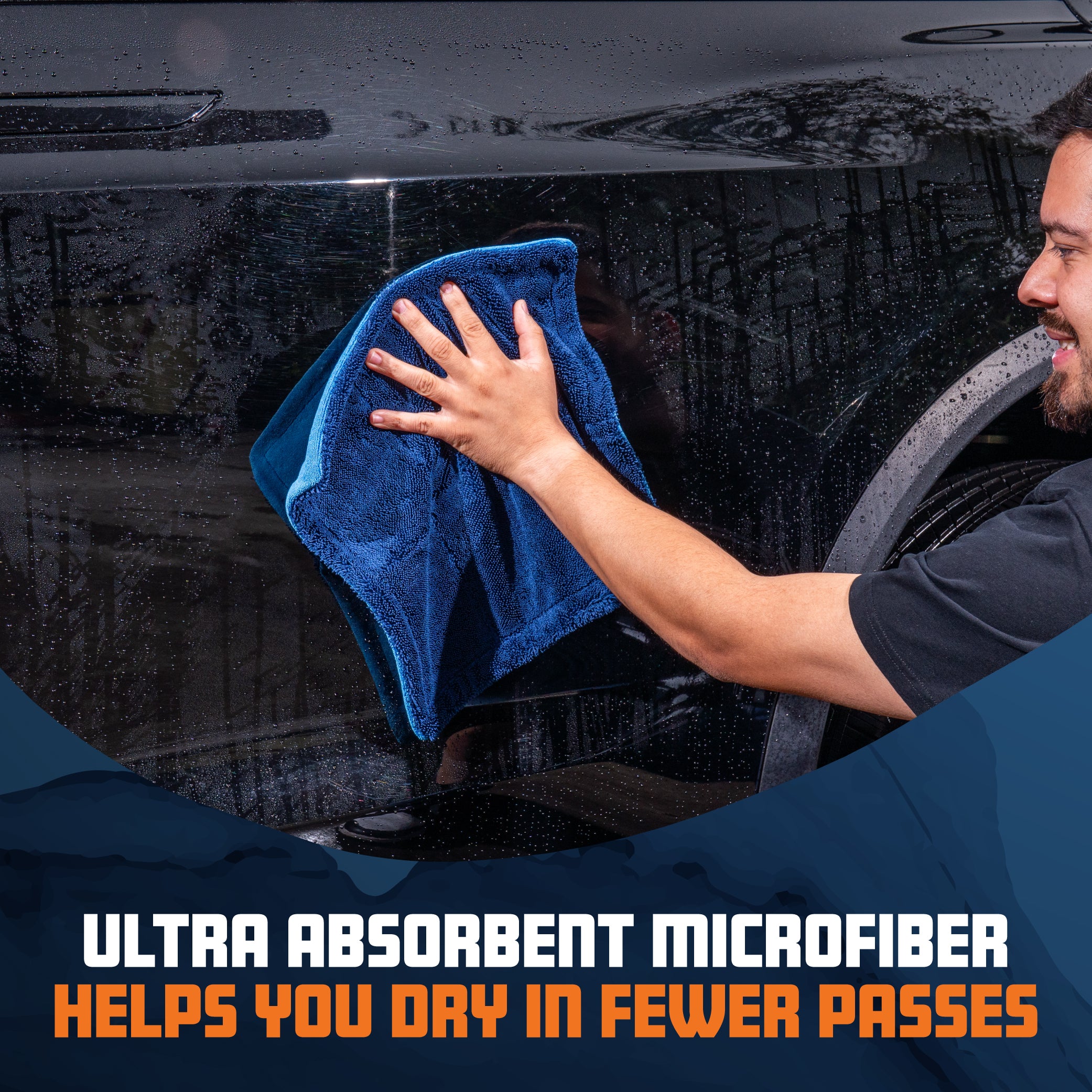 Little Megalodon Multi-Purpose Microfiber Towel | Chemical Guys