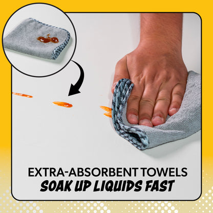 Gray Workhorse EZ All-Purpose Microfiber Towels