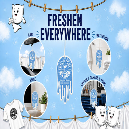Tangled Sheets Hanging Air Freshener