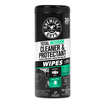 Total Interior Cleaner & Protectant Canister Wipes