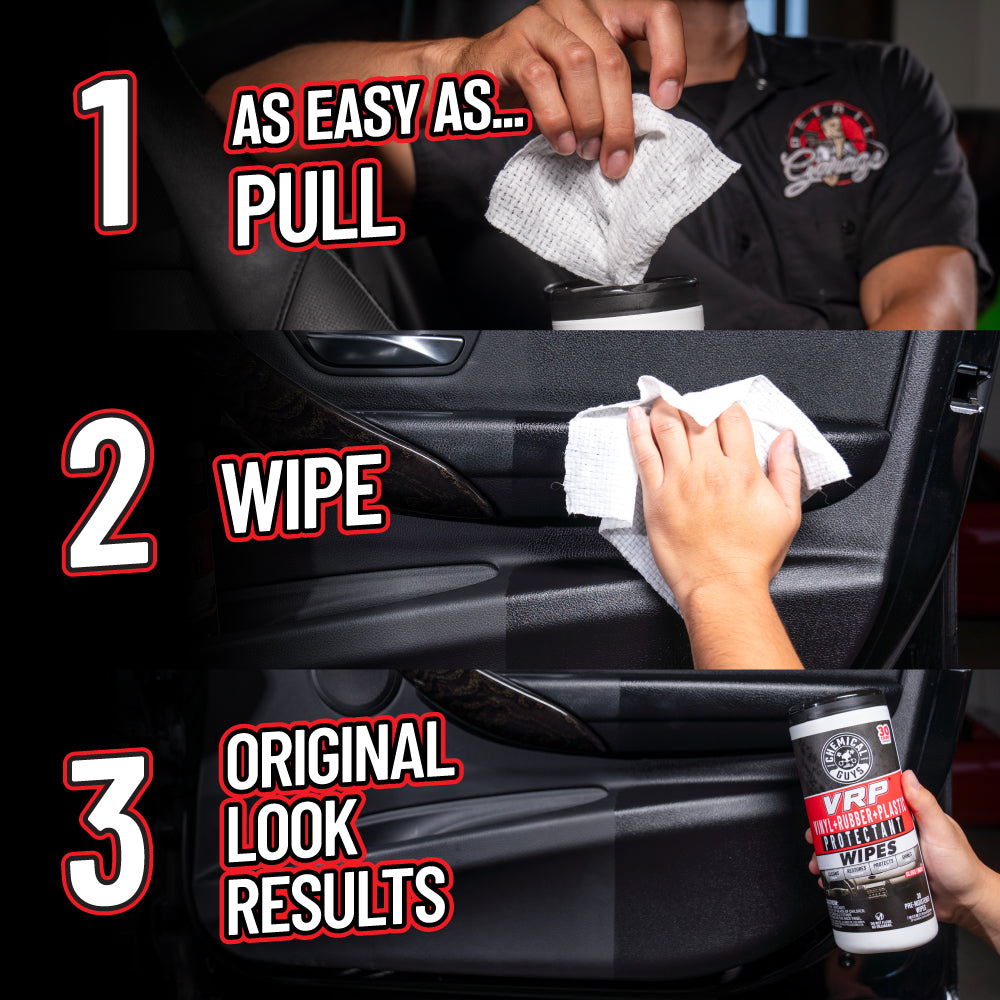 VRP Car Trim Protectant (Canister Wipes) | Chemical Guys