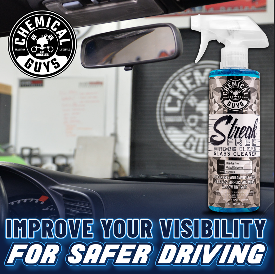 Streak Free Window Glass Cleaner