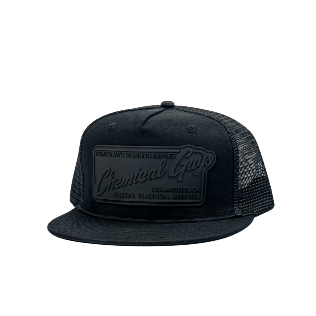 Blacked Out Car Culture Trucker Hat Limited Edition | Chemical Guys
