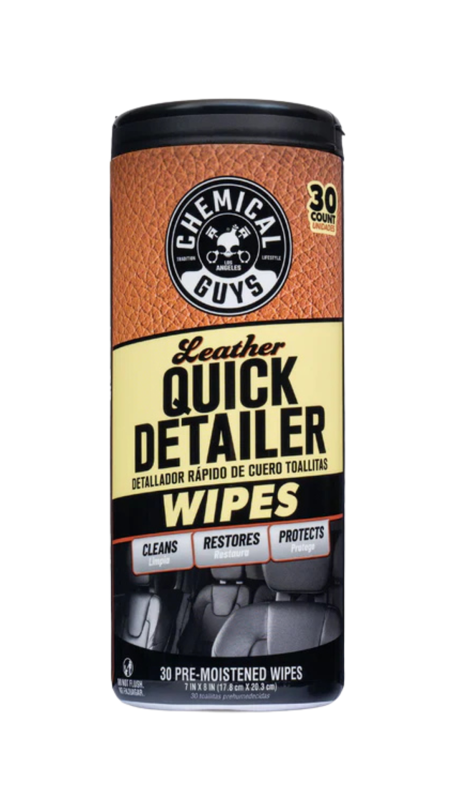 Steering wheel clean wipes by Chemical Guys