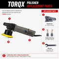 TORQX Polisher Replacement Parts