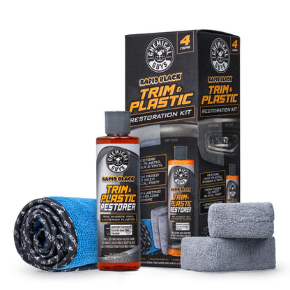 Rapid Black Trim Restorer Kit