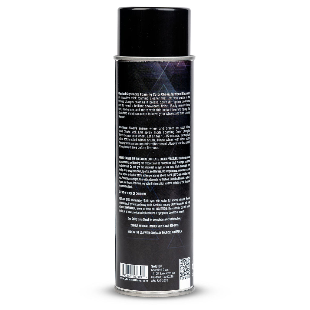 Incite Foaming Color Changing Wheel Cleaner | Chemical Guys