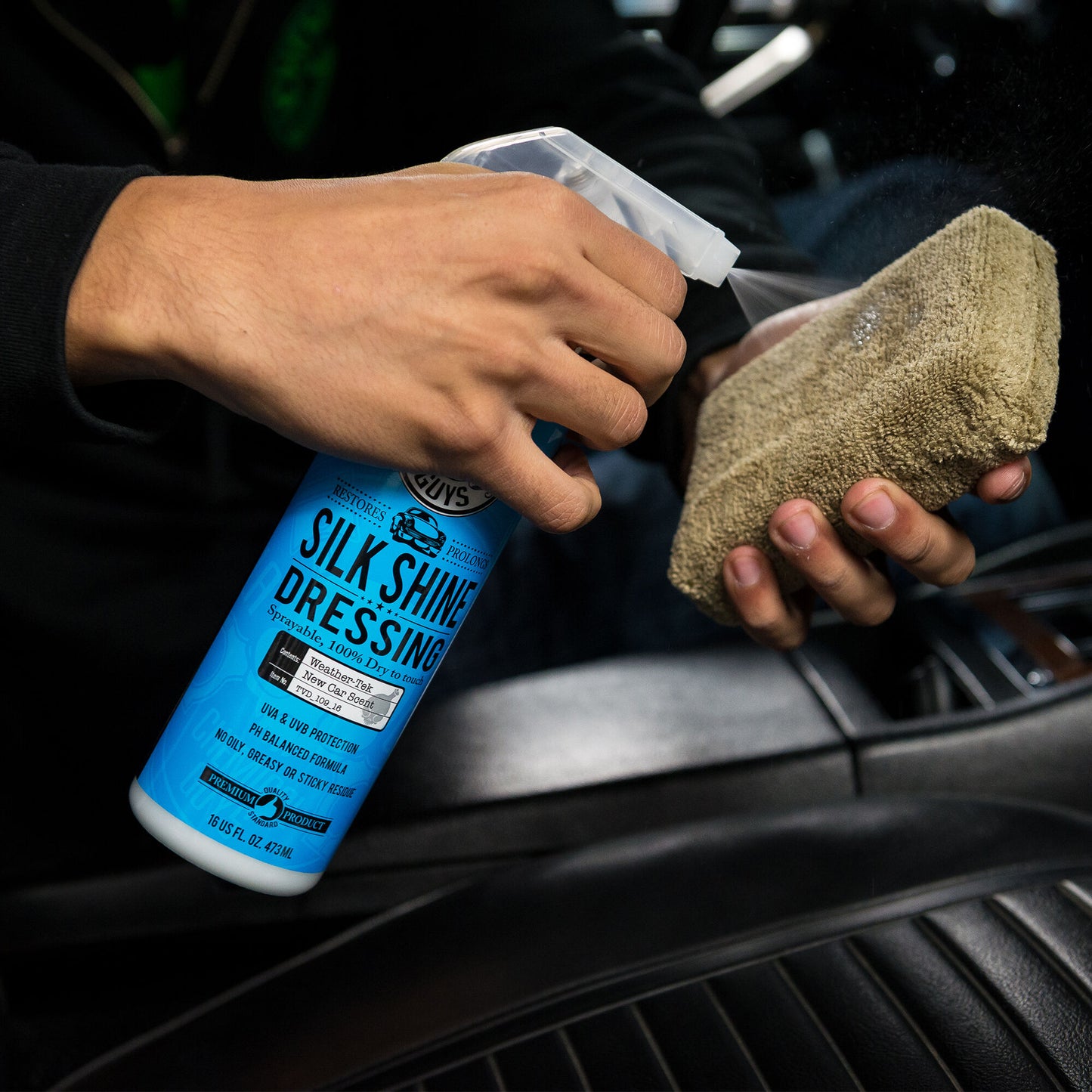 Silk Shine Protectant Vinyl, Rubber, and Plastic