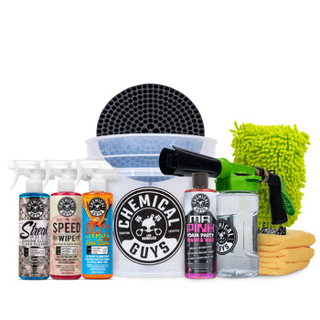 MR. PINK FOAM PARTY CAR WASH DELUXE KIT WITH FOAM GUN