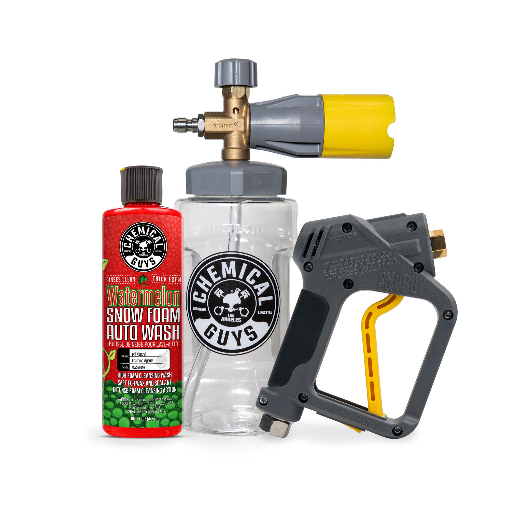 thumbnail image 2 of Chemical Guys Big Mouth Pressure Washer Foaming Starter Kit (3 Items) 2 of 4