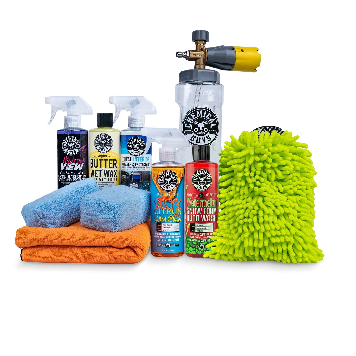 Car Care Kit - Complete Car Detailing Kit – Wash Wax ALL