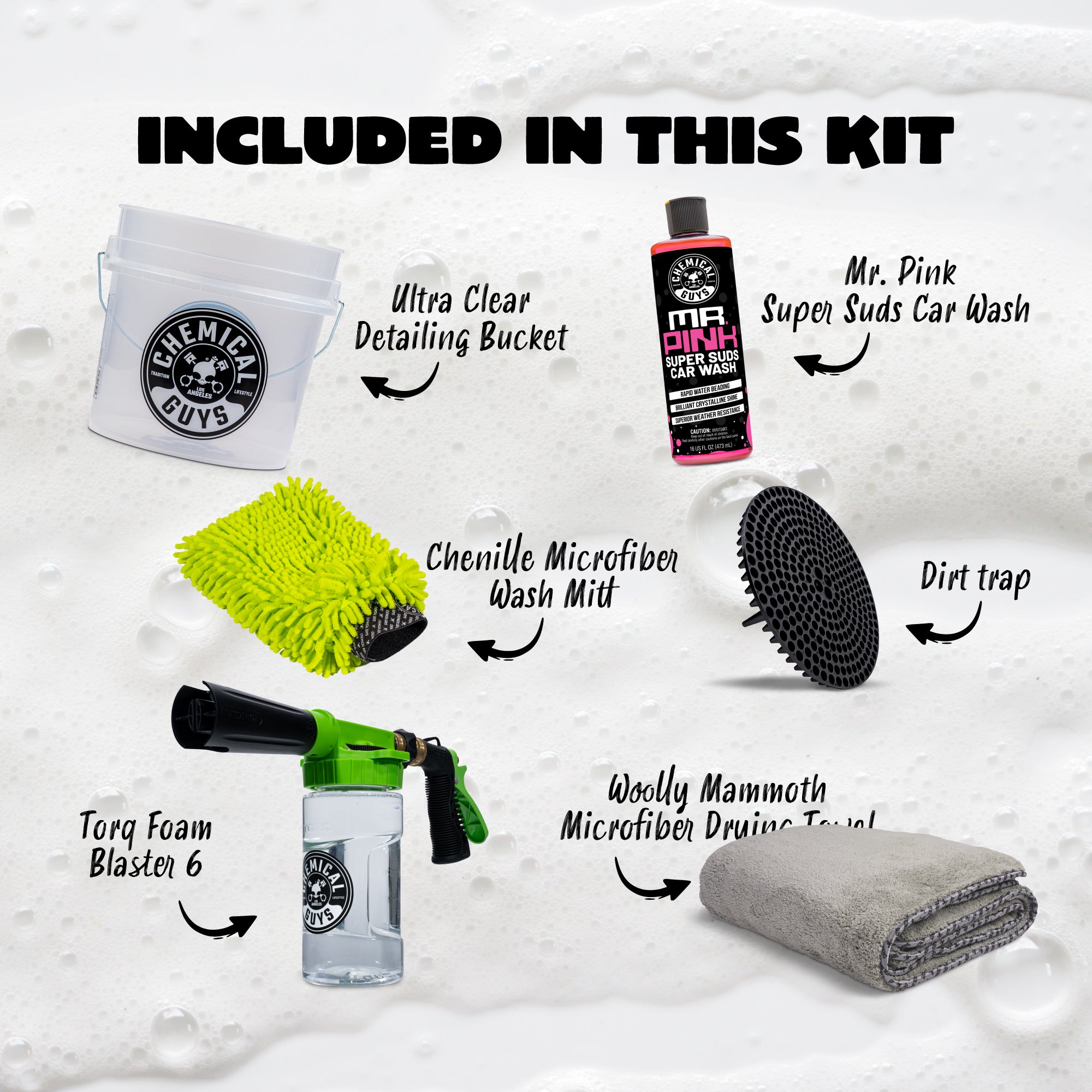 Foam Wash & Dry Starter Kit | Chemical Guys