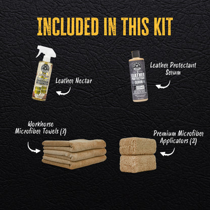 Leather Rejuvenate & Protect Kit