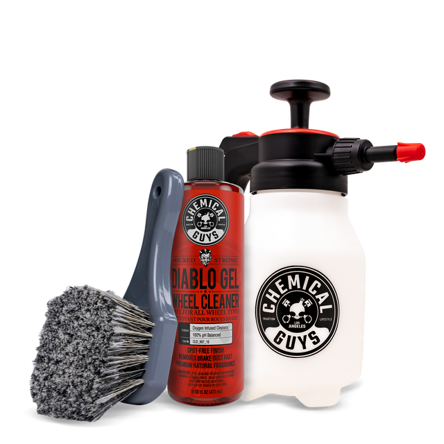 garden sprayer wheels Chemical Guys | Mr Sprayer Wheel Cleaning Kit