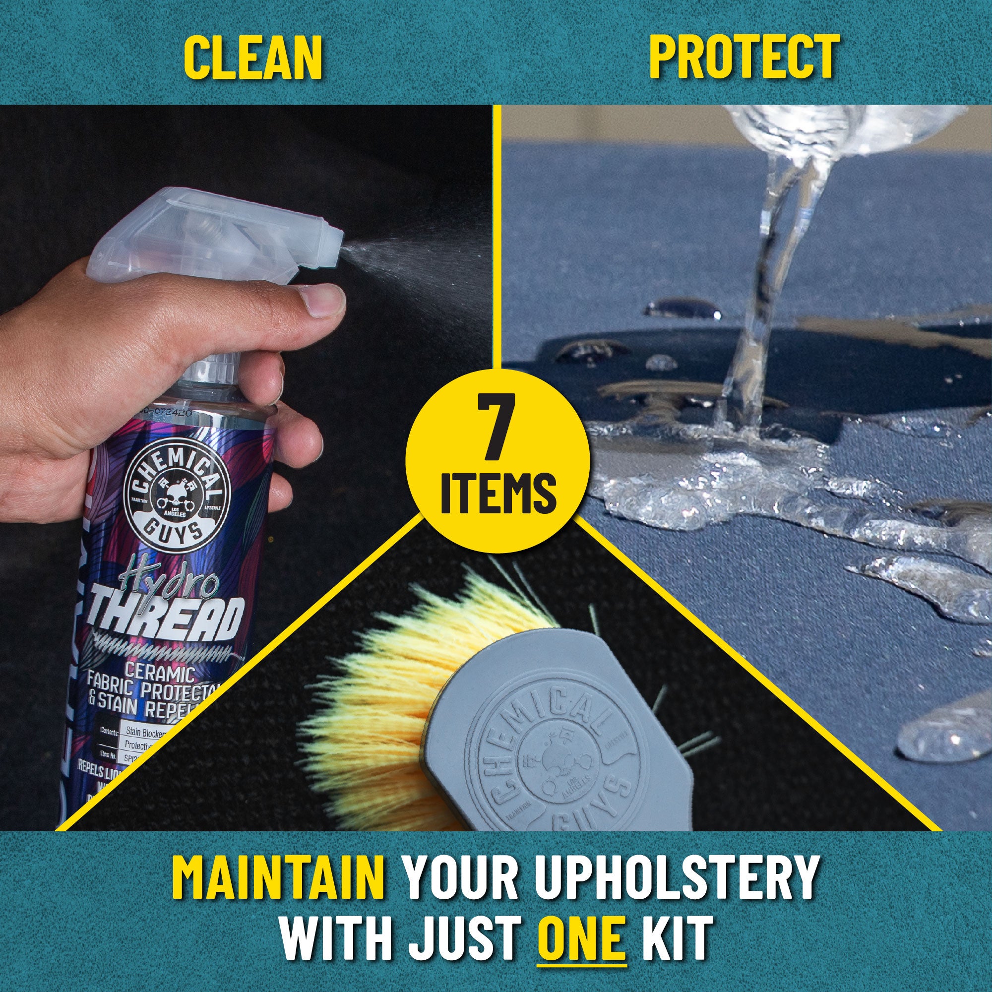 Fabric Clean & Protect Arsenal Kit | Chemical Guys