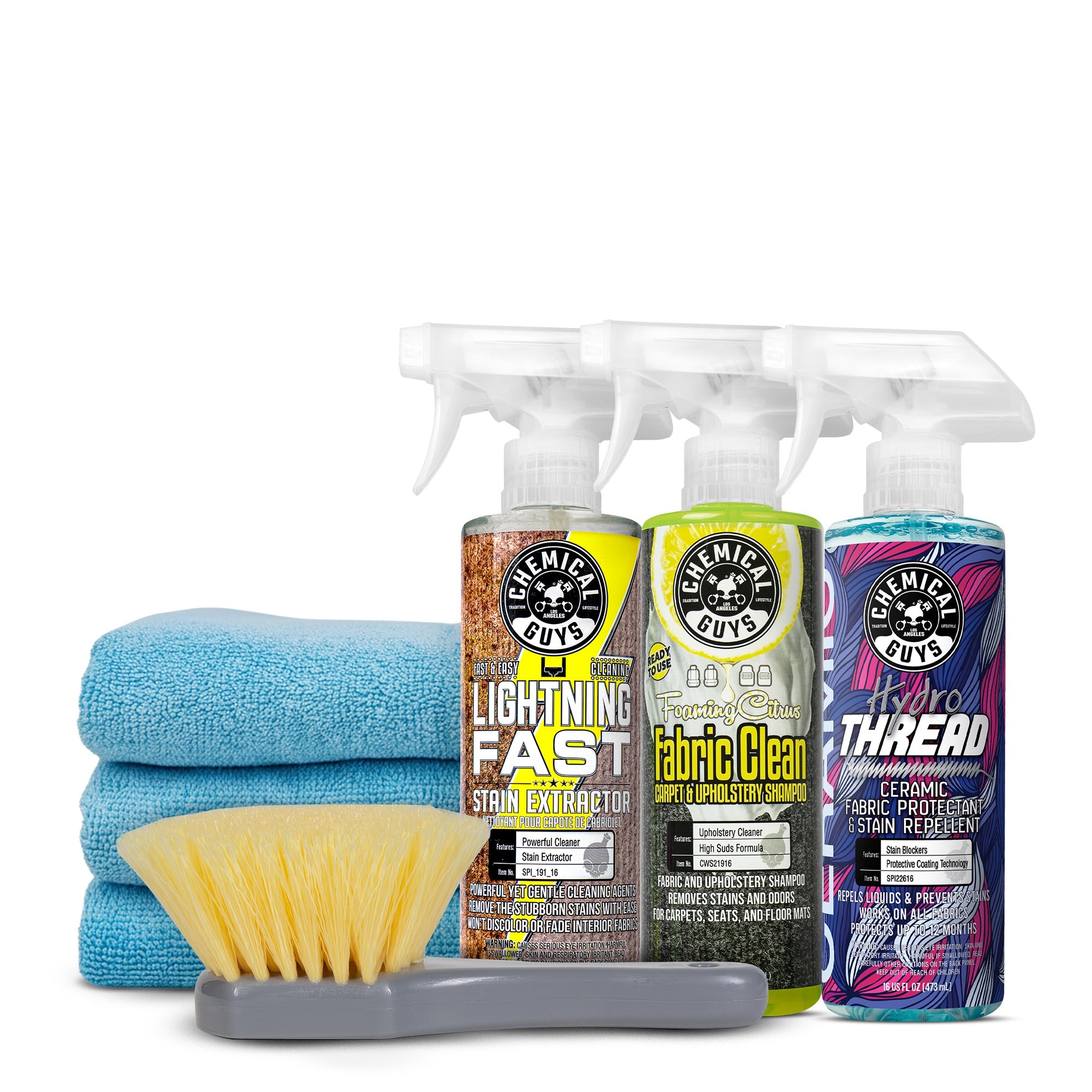 Fabric Clean & Protect Arsenal Kit | Chemical Guys