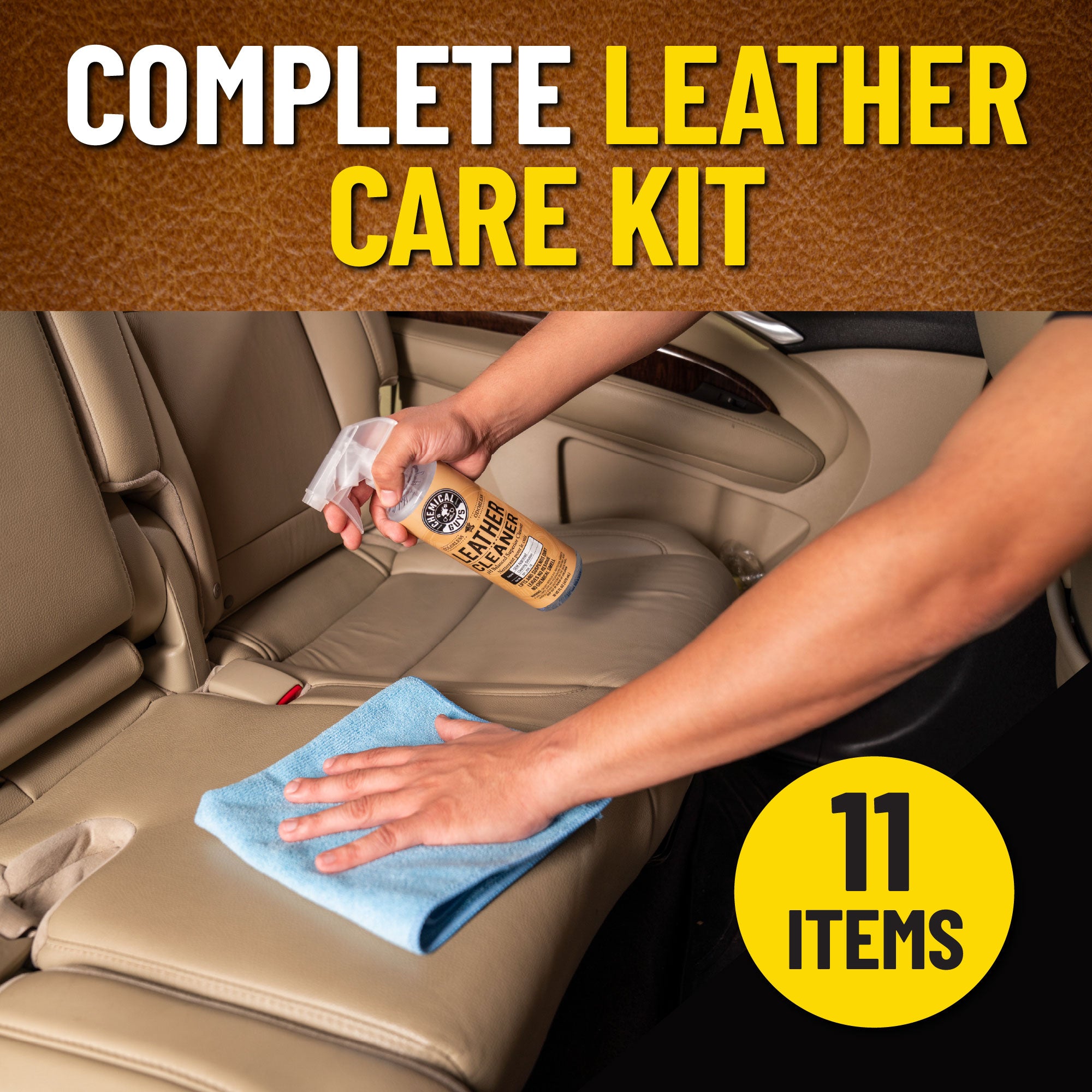 Leather Care Arsenal Kit | Chemical Guys