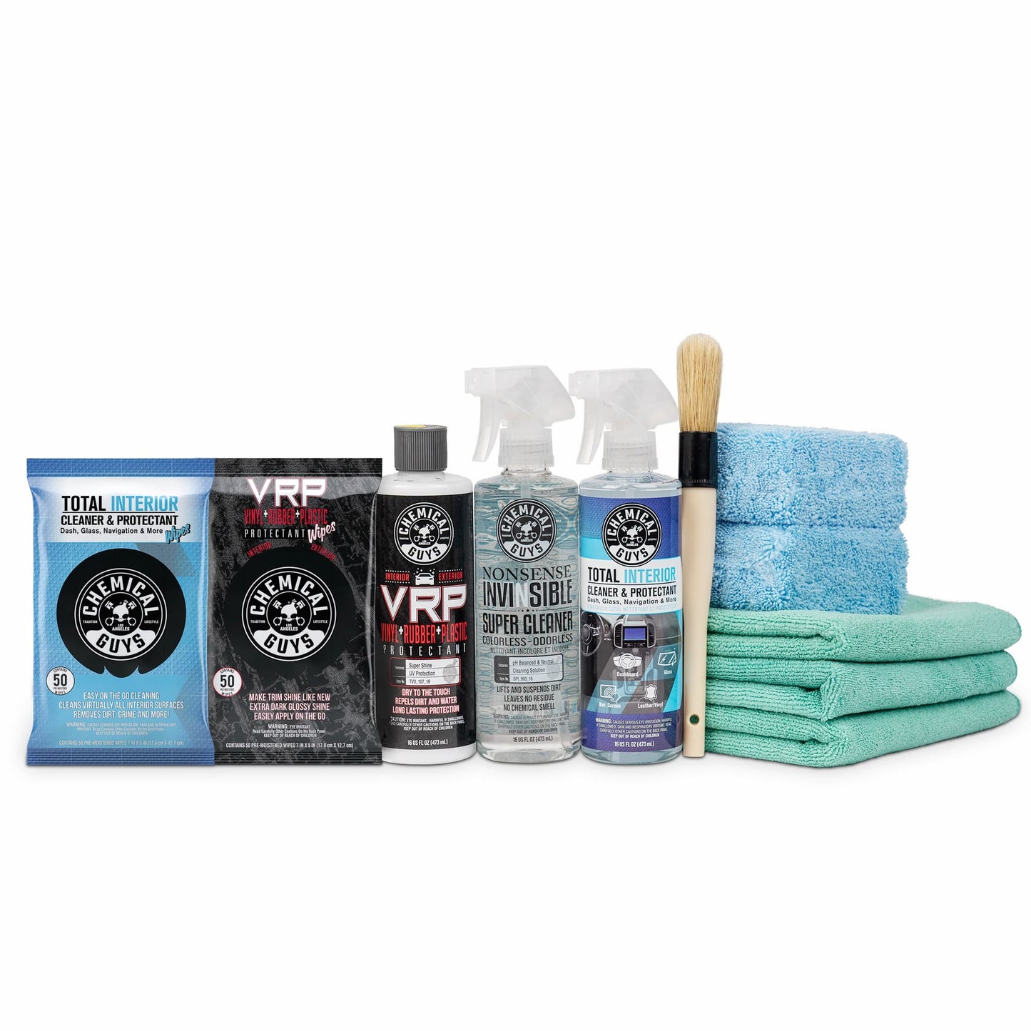 Complete Interior Detail Maintenance Kit Chemical Guys