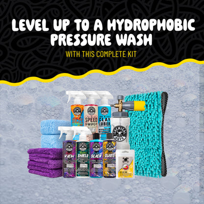 The Hydrophobic Car Wash Ultra Foaming Detailing Kit