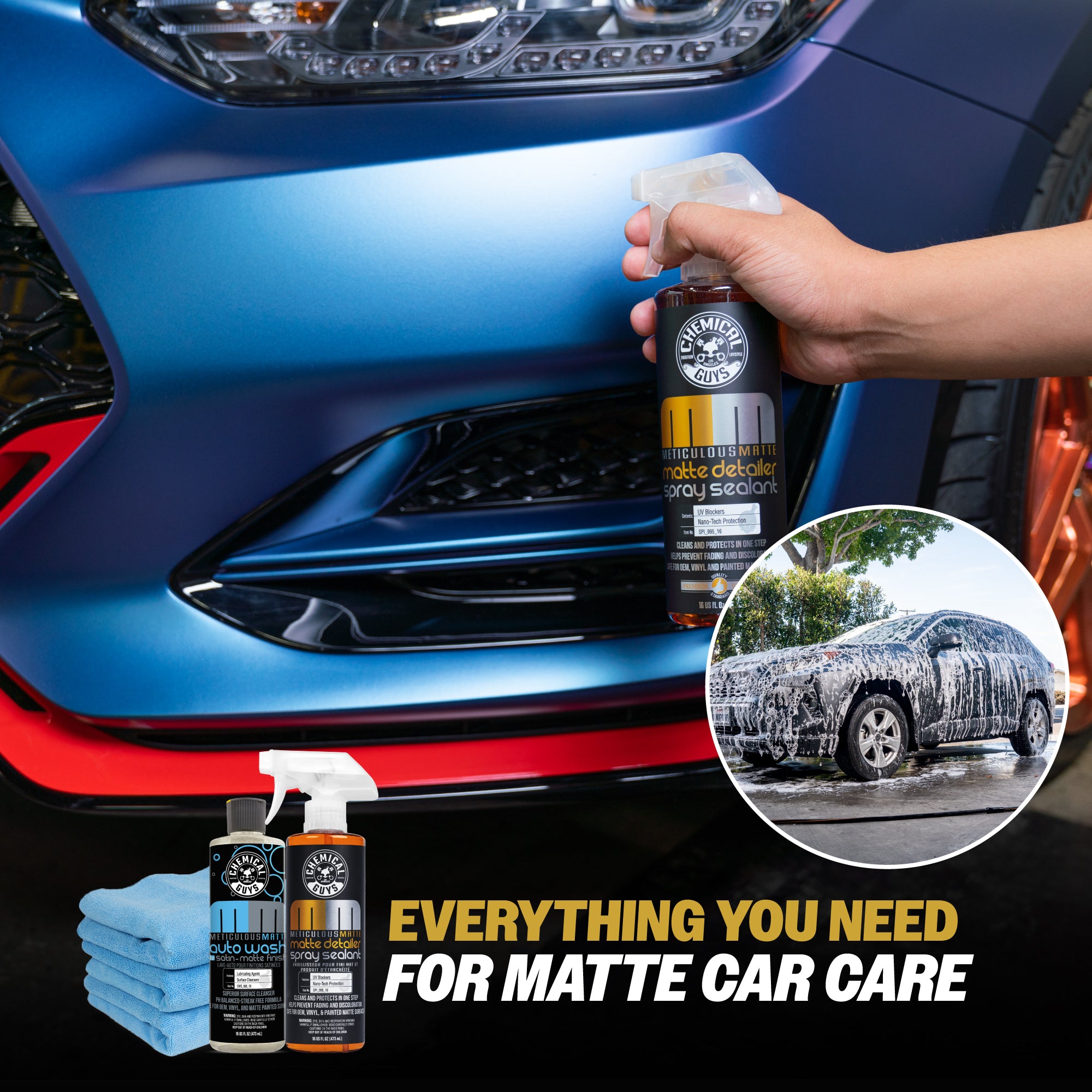 Matte Car Care Starter Kit | Chemical Guys