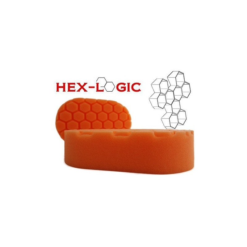 Hex Logic Orange Cutting Hand Pad