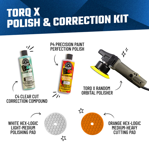 TORQX Polish & Correction Kit | Chemical Guys
