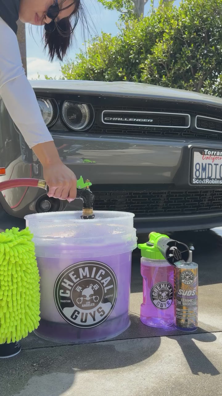 🚨PRIME DEAL🚨Achieve an ultra sudsy ceramic wash with HydroSuds Ceramic Car Wash Soap! 🧼 #primedaydeals #detailing #carwash #dodge #mopar